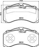 Set placute frana Textar 2931801