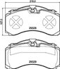 SET PLACUTE FRANA TEXTAR 2932801 - Piesa auto compatibila cu mai multe marci