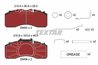 SET PLACUTE FRANA TEXTAR 2940501 - Piesa auto compatibila cu mai multe marci