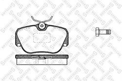 Set placute frana Stellox 295 000-SX