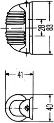 Semnalizator HELLA 2BA 001 227-211