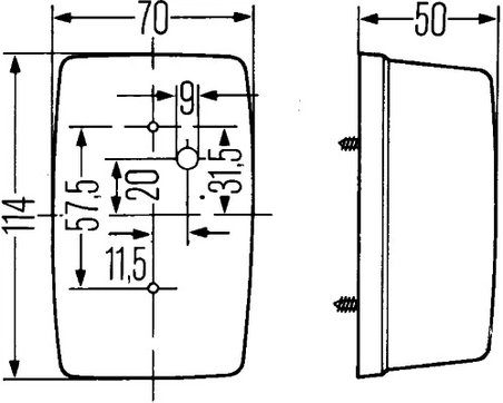 Semnalizator HELLA 2BA 002 324-011