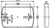 SEMNALIZATOR HELLA 2BA 980 607-201 - Piesa auto compatibila cu mai multe marci