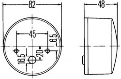 Semnalizator HELLA 2BE 003 185-031