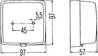 Lumina ceata spate HELLA 2NE 003 315-011