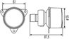 LUMINA CEATA SPATE HELLA 2NE 008 221-037 - Piesa auto compatibila cu mai multe marci