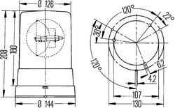 GIROFAR HELLA 2RL 006 295-111 - Piesa auto compatibila cu mai multe marci
