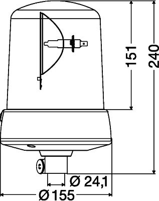 Girofar HELLA 2RL 008 063-111