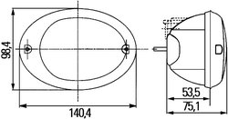 Stop spate HELLA 2SB 343 130-021
