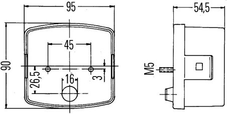 STOP SPATE HELLA 2SD 002 776-231 - Compatibil cu FENDT