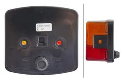STOP SPATE HELLA 2SD 002 776-241 - Compatibil cu DEUTZ-FAHR, FENDT