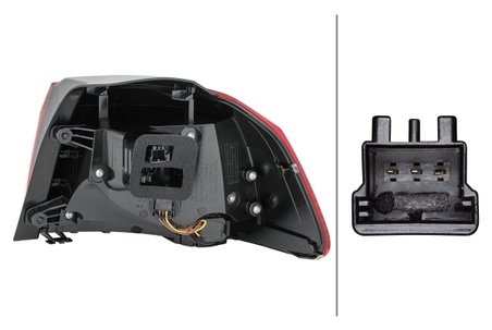 STOP SPATE HELLA 2SD 010 408-071 - Compatibil cu VW