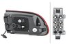 STOP SPATE HELLA 2SD 011 500-161 - Compatibil cu PORSCHE