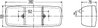 STOP SPATE HELLA 2SE 001 699-071 - Compatibil cu IVECO, MAGIRUS-DEUTZ, MERCEDES-BENZ