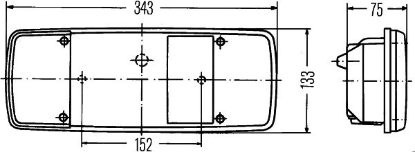 STOP SPATE HELLA 2SK 003 567-321 - Piesa auto compatibila cu mai multe marci