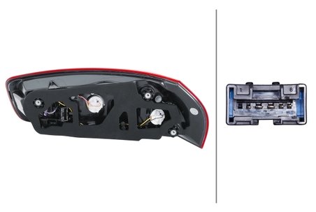 STOP SPATE HELLA 2SK 011 054-051 - Compatibil cu CITROEN