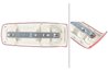 STOP SPATE HELLA 2VA 007 502-011 - Piesa auto compatibila cu mai multe marci