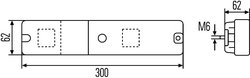STOP SPATE HELLA 2VA 997 113-001 - Piesa auto compatibila cu mai multe marci