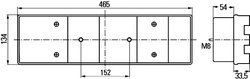 STOP SPATE HELLA 2VD 008 204-111 - Compatibil cu MERCEDES-BENZ