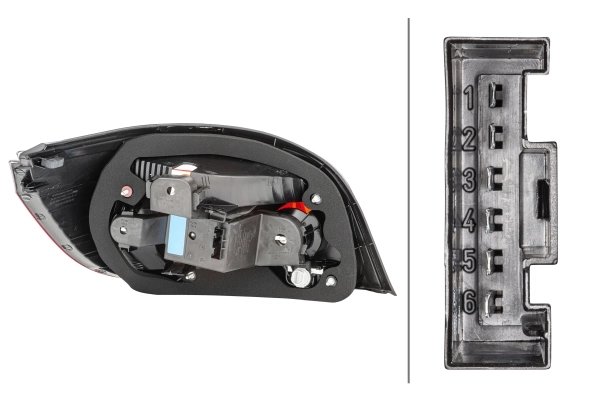 STOP SPATE HELLA 2VP 008 679-121 - Compatibil cu BMW, BMW (BRILLIANCE)