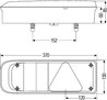STOP SPATE HELLA 2VP 340 930-021 - Piesa auto compatibila cu mai multe marci