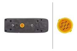 STOP SPATE HELLA 2VP 340 932-011 - Piesa auto compatibila cu mai multe marci