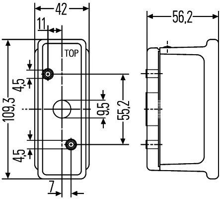 LUMINCA DE CLARIFICARE HELLA 2XS 007 841-011 - Piesa auto compatibila cu mai multe marci