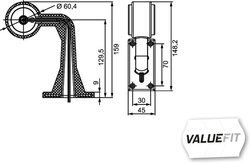 Luminca de clarificare HELLA 2XS 357 005-031