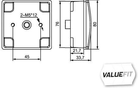 Lampa mers inapoi HELLA 2ZR 357 029-151
