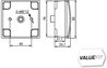 Lampa mers inapoi HELLA 2ZR 357 029-151