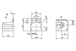 Soclu releu BOSCH 3 334 485 008