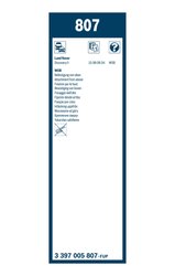 LAMELA STERGATOR BOSCH 3 397 005 807 - Compatibil cu LAND ROVER