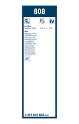 LAMELA STERGATOR BOSCH 3 397 005 808 - Compatibil cu LAND ROVER