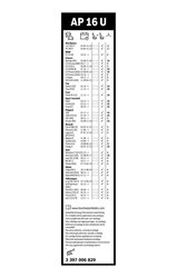 LAMELA STERGATOR BOSCH 3 397 006 829 - Compatibil cu ALFA ROMEO, ALPINA, BMW, CITROEN, DACIA, DS, FIAT, FORD, FORD AUSTRALIA, FO
