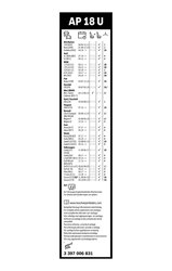 LAMELA STERGATOR BOSCH 3 397 006 831 - Compatibil cu AIWAYS, ALFA ROMEO, ALPINA, AUDI, BMW, CHEVROLET, CITROEN, CUPRA, DACIA, FI