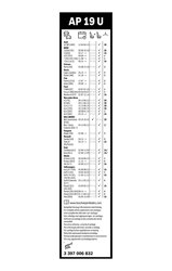 LAMELA STERGATOR BOSCH 3 397 006 832 - Compatibil cu AIWAYS, ALPINA, AUDI, BMW, BMW (BRILLIANCE), BYD, CITROEN, DACIA, FIAT, FOR