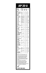 LAMELA STERGATOR BOSCH 3 397 006 833 - Compatibil cu ALFA ROMEO, ALPINA, AUDI, BENTLEY, BMW, CITROEN, FIAT, FORD, FORD AUSTRALIA
