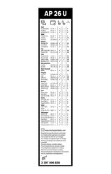 LAMELA STERGATOR BOSCH 3 397 006 838 - Compatibil cu ABARTH, ALFA ROMEO, ALPINA, AUDI, BMW, BYD, CHEVROLET, CITROEN, CUPRA, DS, 