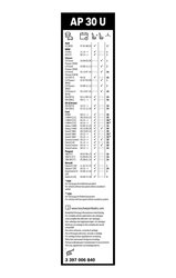 LAMELA STERGATOR BOSCH 3 397 006 840 - Compatibil cu AUDI, BMW, CITROEN, CUPRA, DS, FORD, PEUGEOT, RENAULT, VW