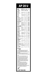 LAMELA STERGATOR BOSCH 3 397 006 839 - Compatibil cu AUDI, BENTLEY, CHEVROLET, CITROEN, FORD, FORD ASIA & OCEANIA, FORD AUSTRALI