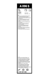 LAMELA STERGATOR BOSCH 3 397 007 096 - Compatibil cu VW