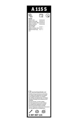 LAMELA STERGATOR BOSCH 3 397 007 115 - Compatibil cu RENAULT