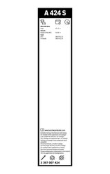 Lamela stergator BOSCH 3 397 007 424