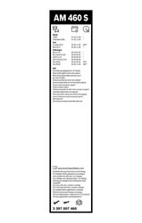 LAMELA STERGATOR BOSCH 3 397 007 460 - Compatibil cu MAZDA, SEAT, VW