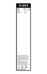 LAMELA STERGATOR BOSCH 3 397 007 502 - Compatibil cu RENAULT