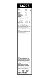 LAMELA STERGATOR BOSCH 3 397 007 620 - Compatibil cu AUDI, BMW, BYD, HONDA, POLESTAR, SKODA, VW