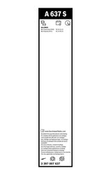 LAMELA STERGATOR BOSCH 3 397 007 637 - Compatibil cu MINI