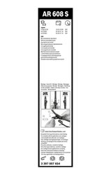 LAMELA STERGATOR BOSCH 3 397 007 654 - Compatibil cu JAGUAR