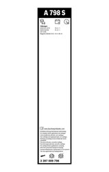 LAMELA STERGATOR BOSCH 3 397 009 798 - Compatibil cu VW