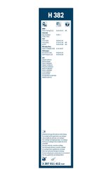 Lamela stergator BOSCH 3 397 011 412
